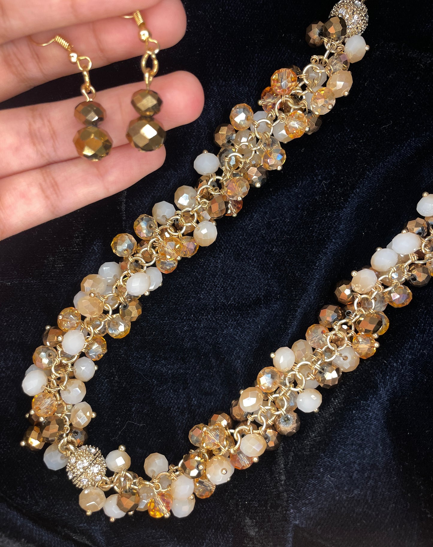 7 in 1 Copper Nude necklace