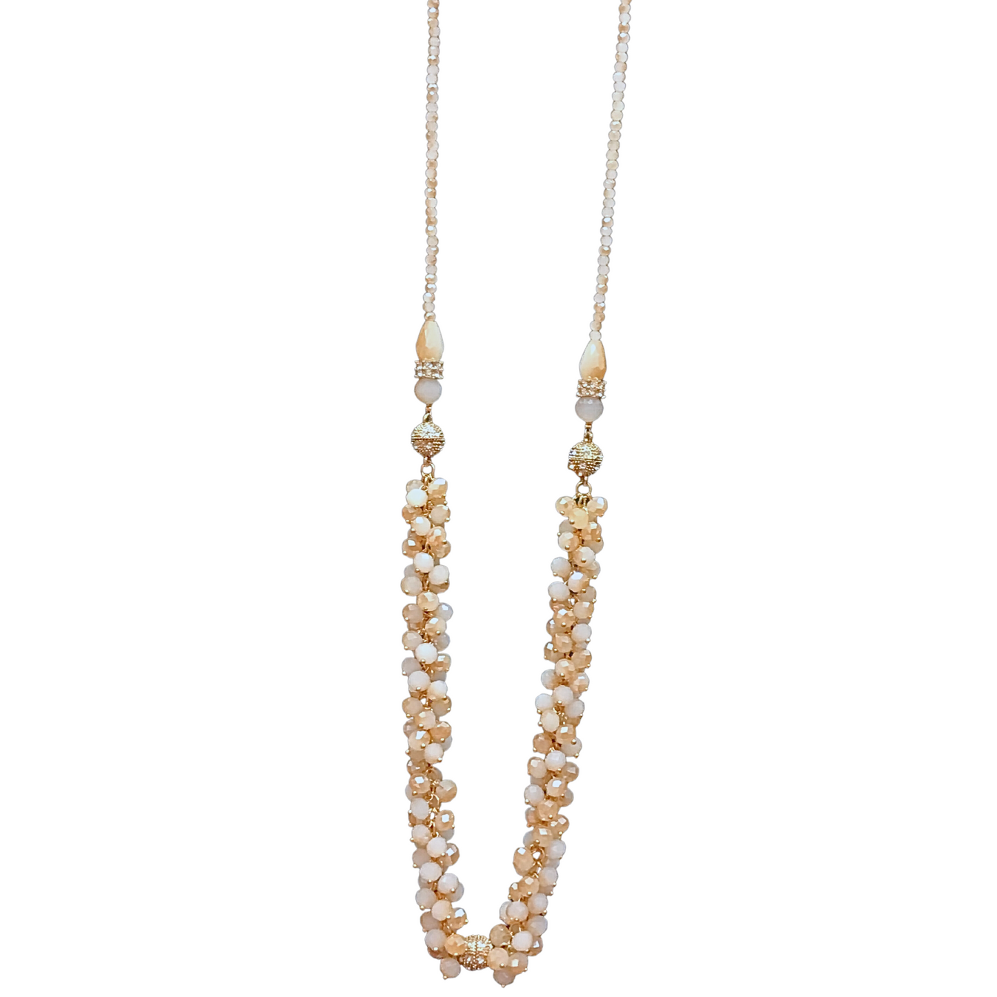 7 in 1 Cream Necklace