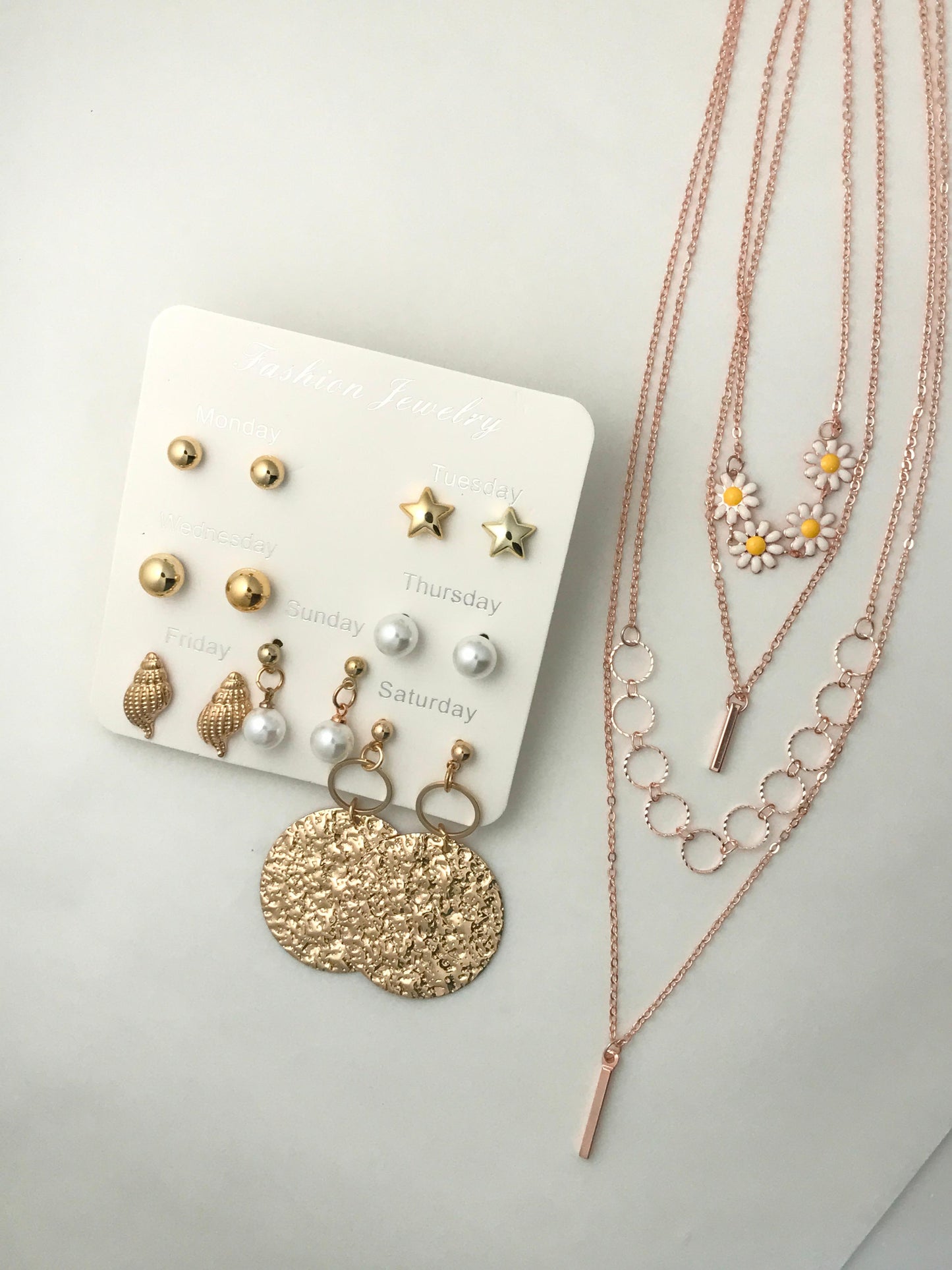 4 - Layered Necklace Combo - 4