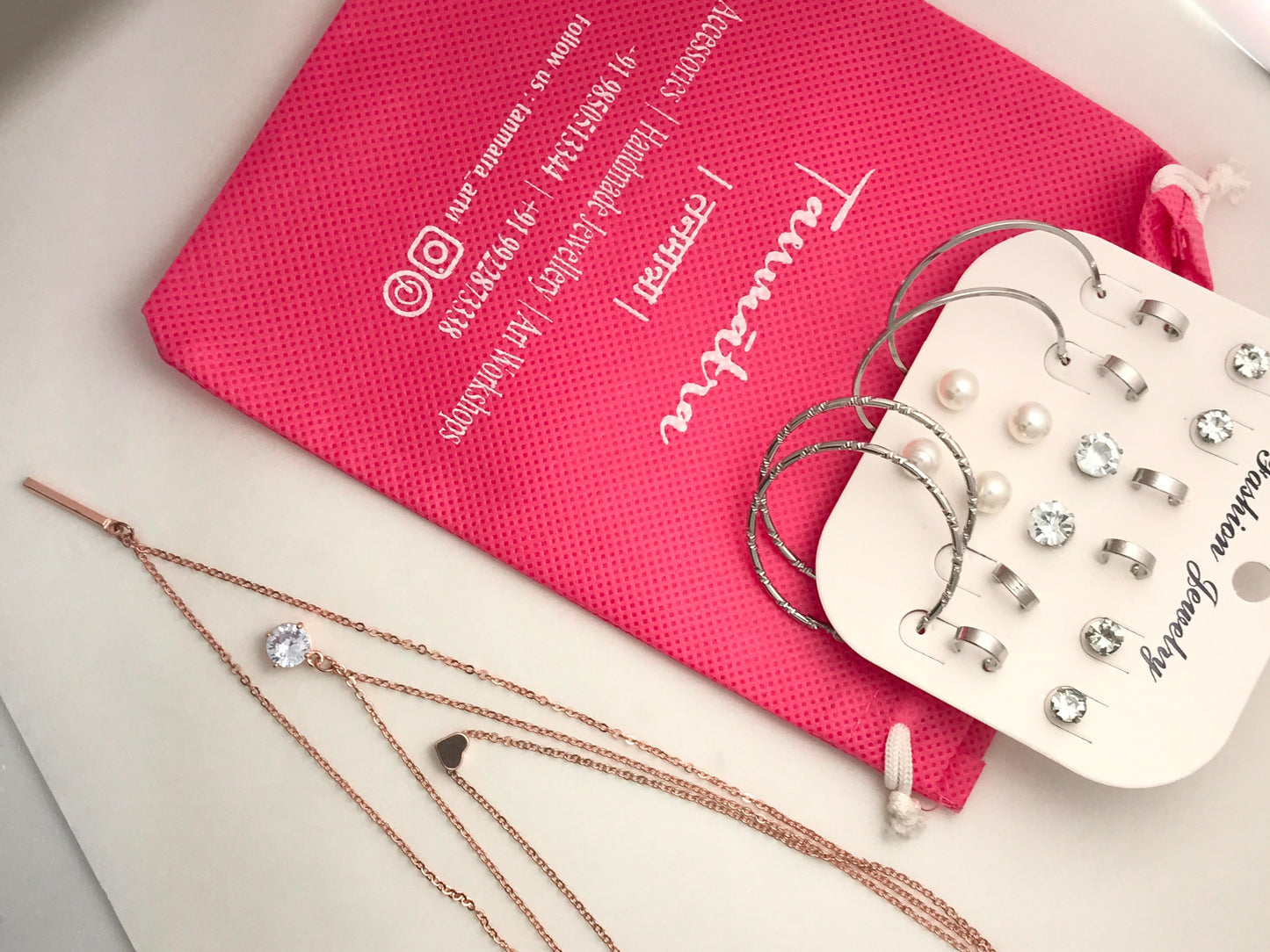 3 - Layered Necklace Combo - 7