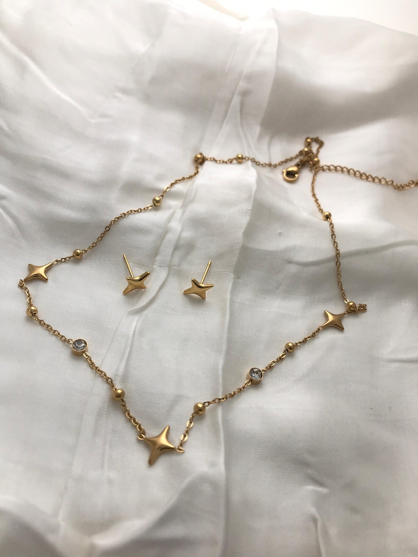 Lucky Clover Charm  Necklace