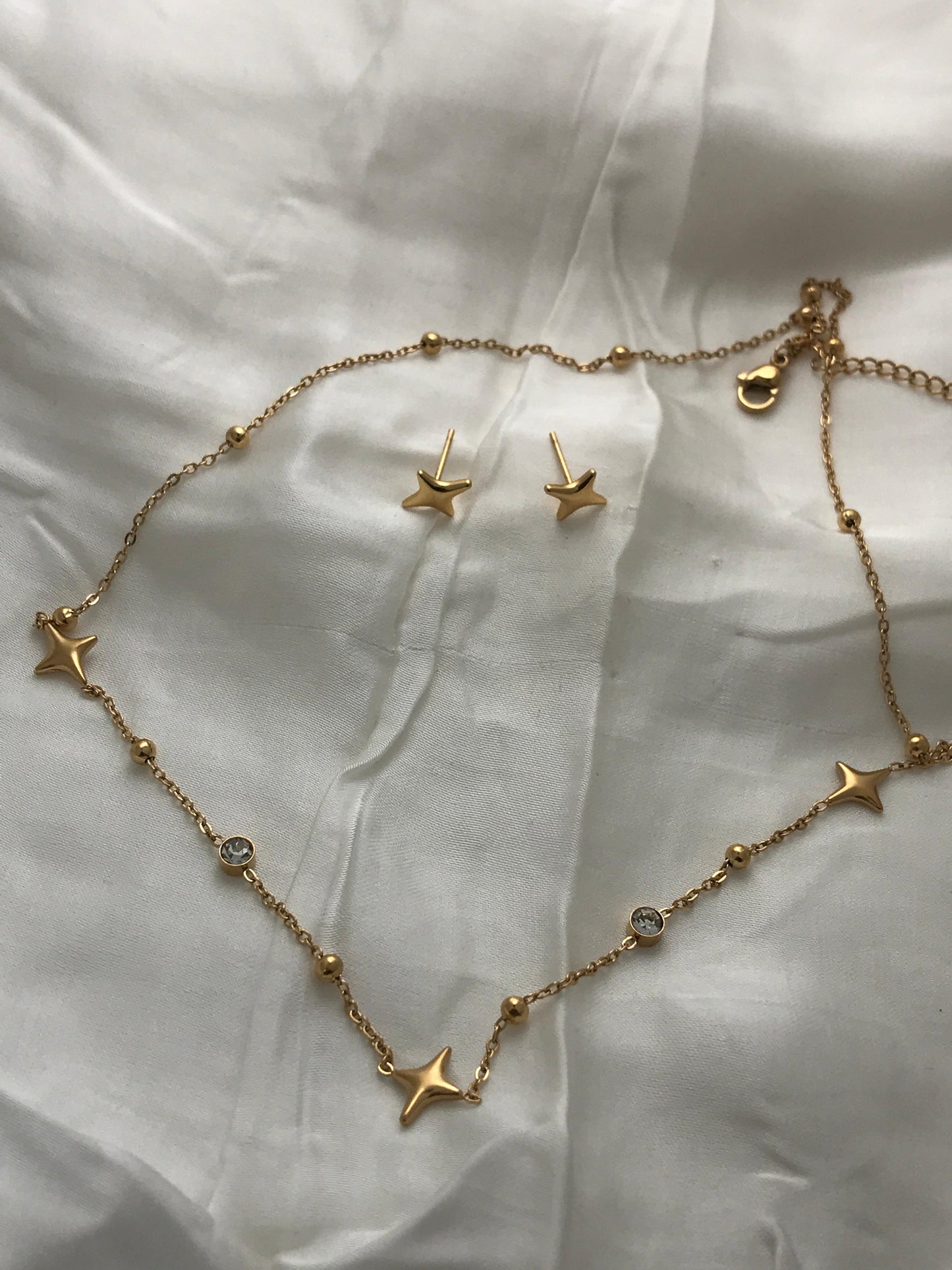 Lucky Clover Charm  Necklace