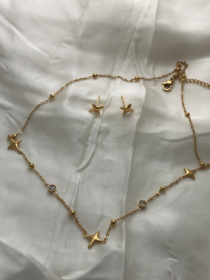 Lucky Clover Charm  Necklace