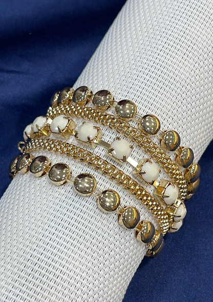 Cream Bracelet