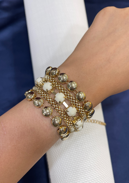 Cream Bracelet