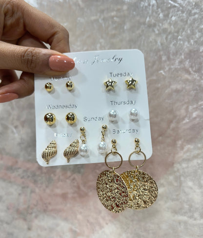 7-in-1 Earrings Combo