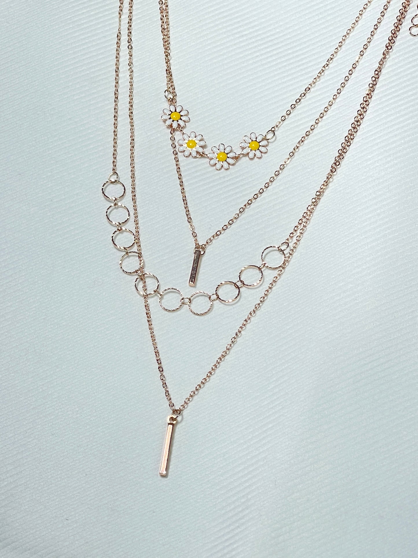 Daisy Layered Necklace