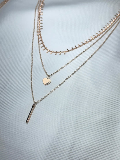 Boho Heart Neckalce