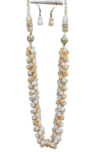 7 in 1 Cream Necklace