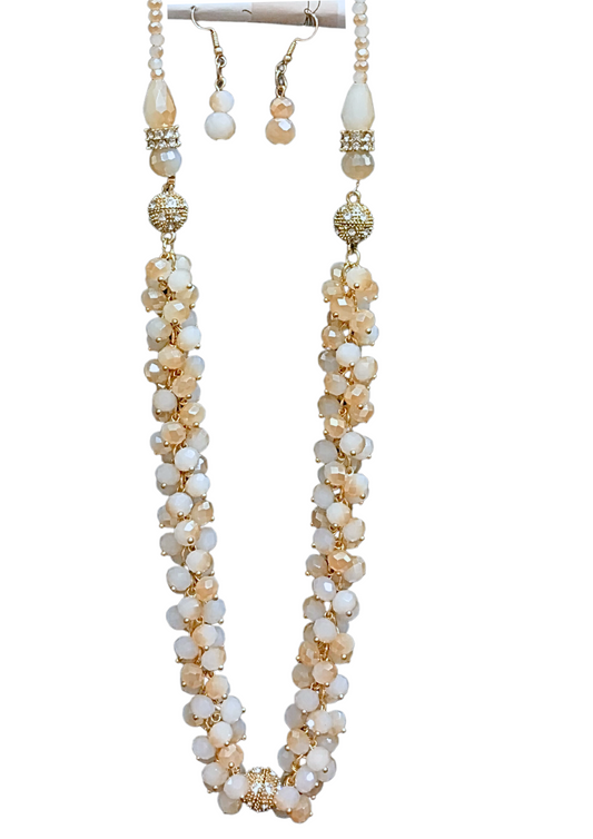 7 in 1 Cream Necklace