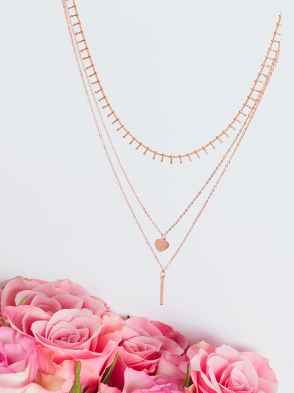 Boho Heart Neckalce