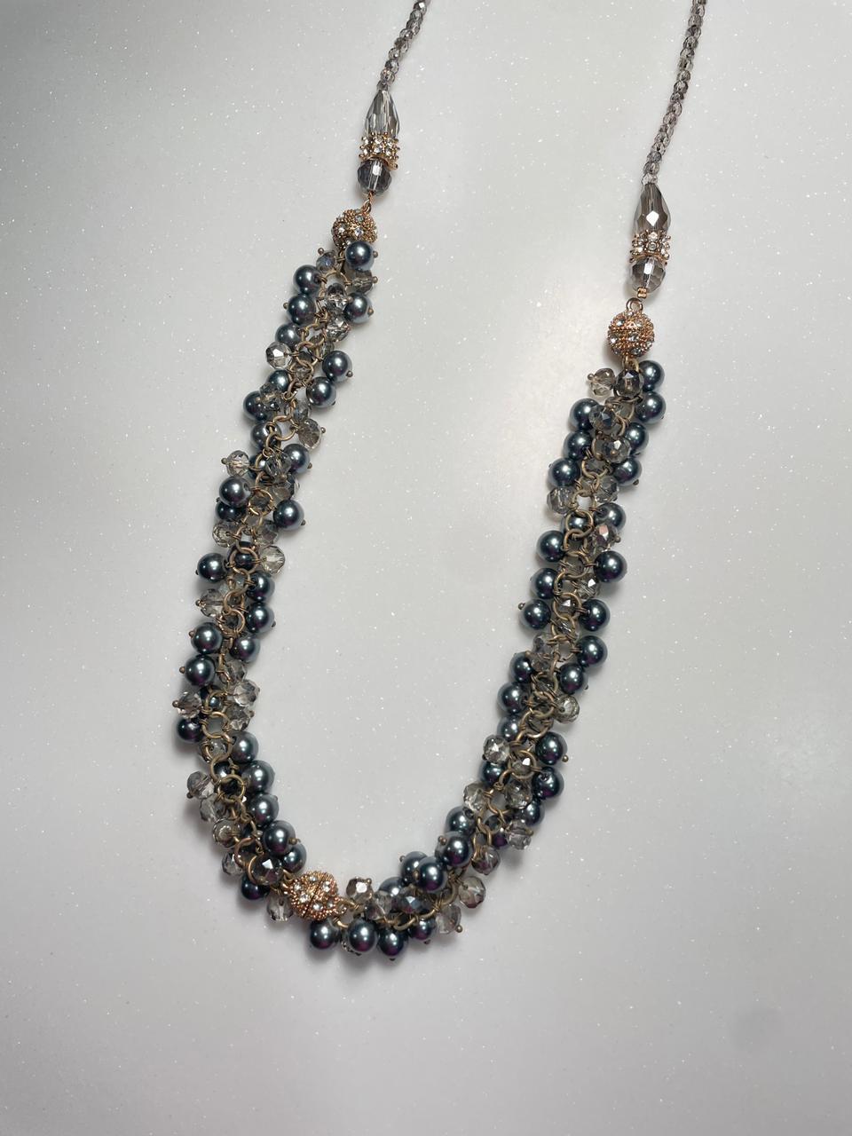 7 in 1 Gray Necklace