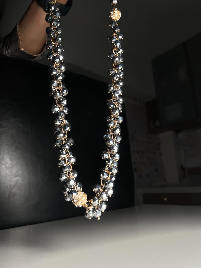 7 in 1 Gray Necklace