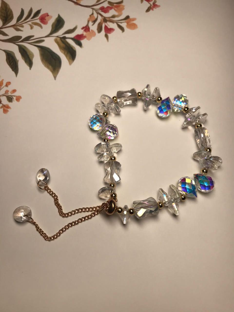 Crystal Sunset Charm Bracelet