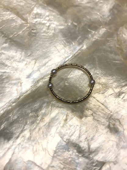 Gold Ring Heart