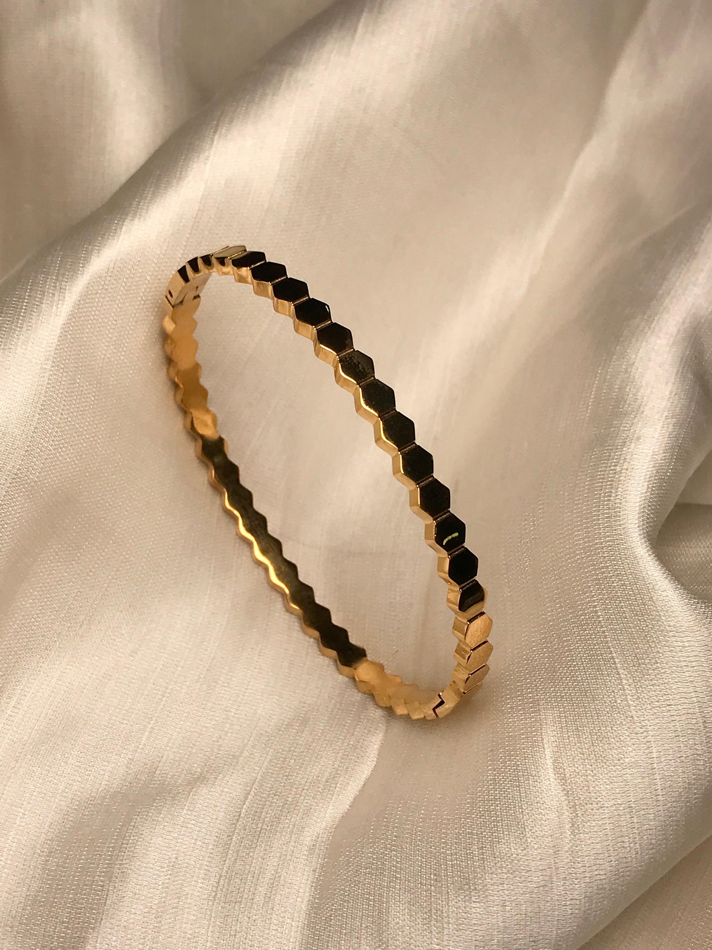 Honeycomb Hexagon Bracelet