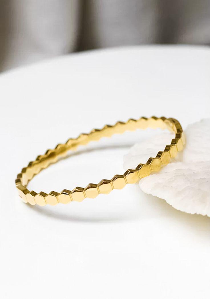 Honeycomb Hexagon Bracelet