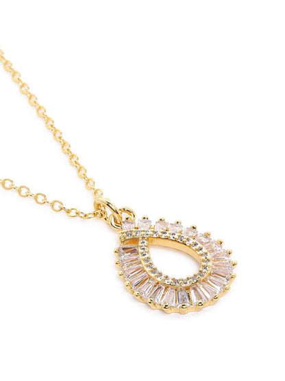 Gold plated Drop Pendent