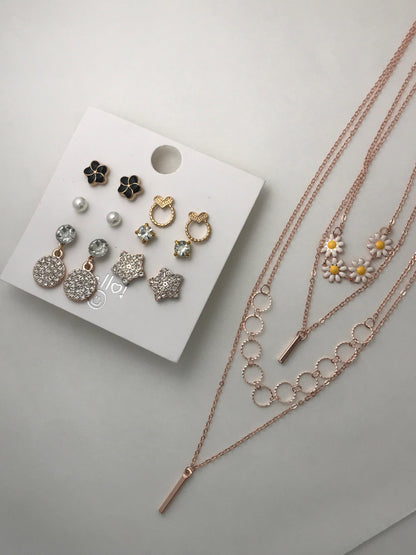 4 - Layered Necklace Combo - 3