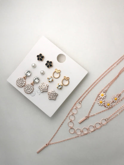 4 - Layered Necklace Combo - 3