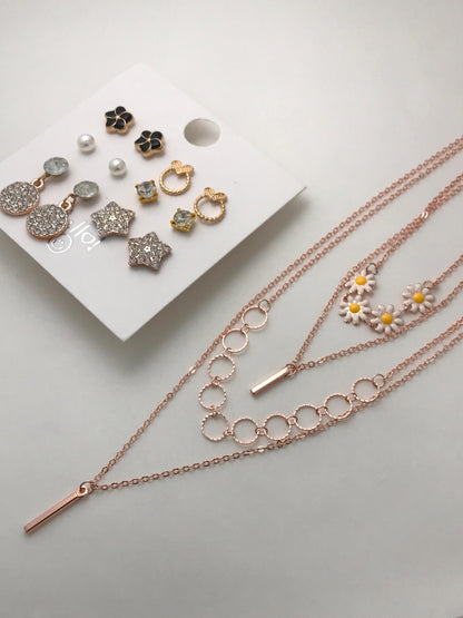 4 - Layered Necklace Combo - 3