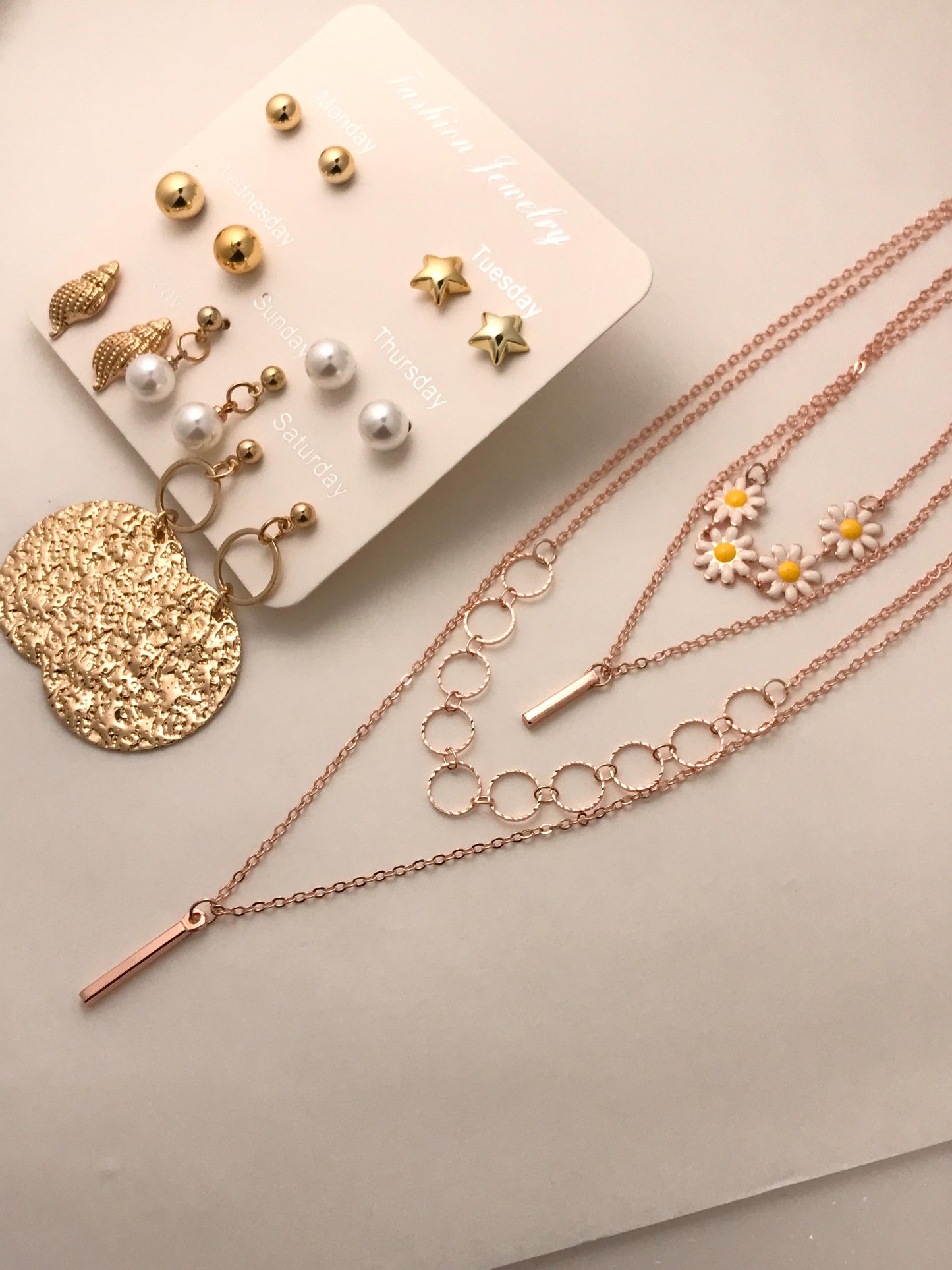 4 - Layered Necklace Combo - 4