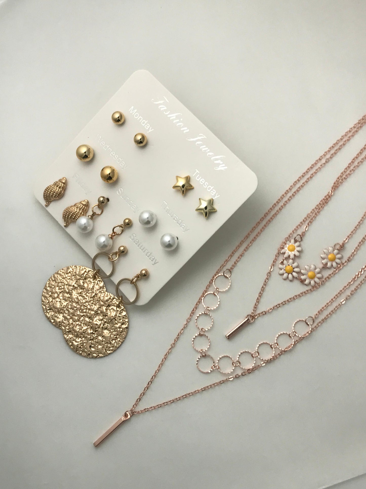 4 - Layered Necklace Combo - 4
