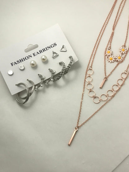 4 - Layered Necklace Combo - 7