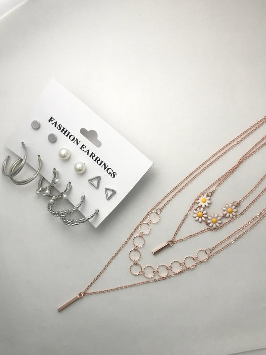 4 - Layered Necklace Combo - 7