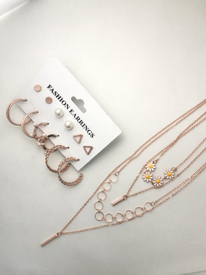 4 - Layered Necklace Combo - 5