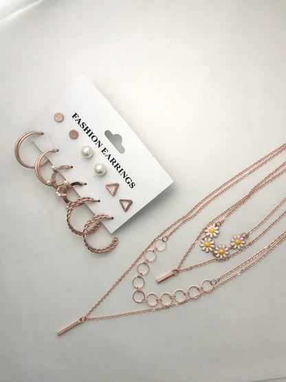 4 - Layered Necklace Combo - 5