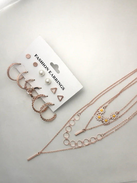 4 - Layered Necklace Combo - 5