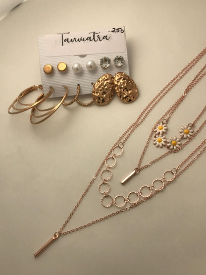 4 - Layered Necklace Combo - 8