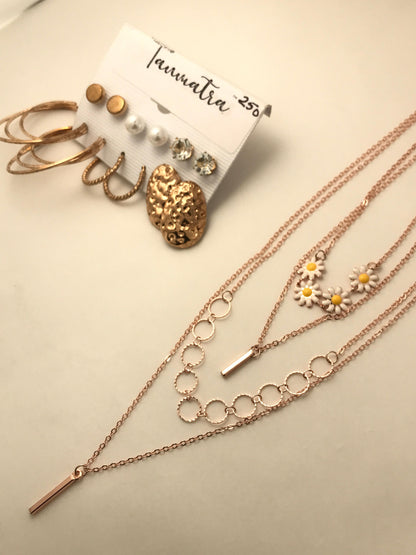 4 - Layered Necklace Combo - 8