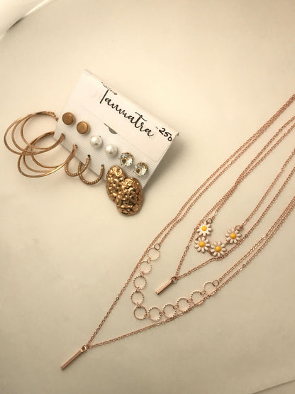 4 - Layered Necklace Combo - 8