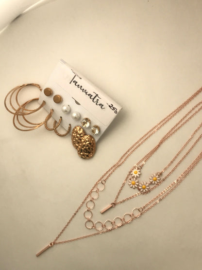 4 - Layered Necklace Combo - 8