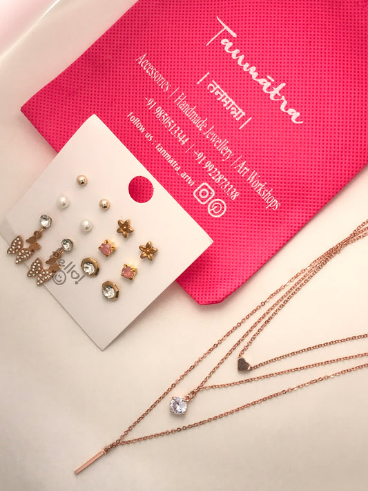 3 - Layered Necklace Combo - 1