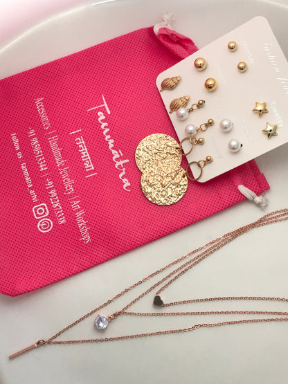 3 - Layered Necklace Combo - 4