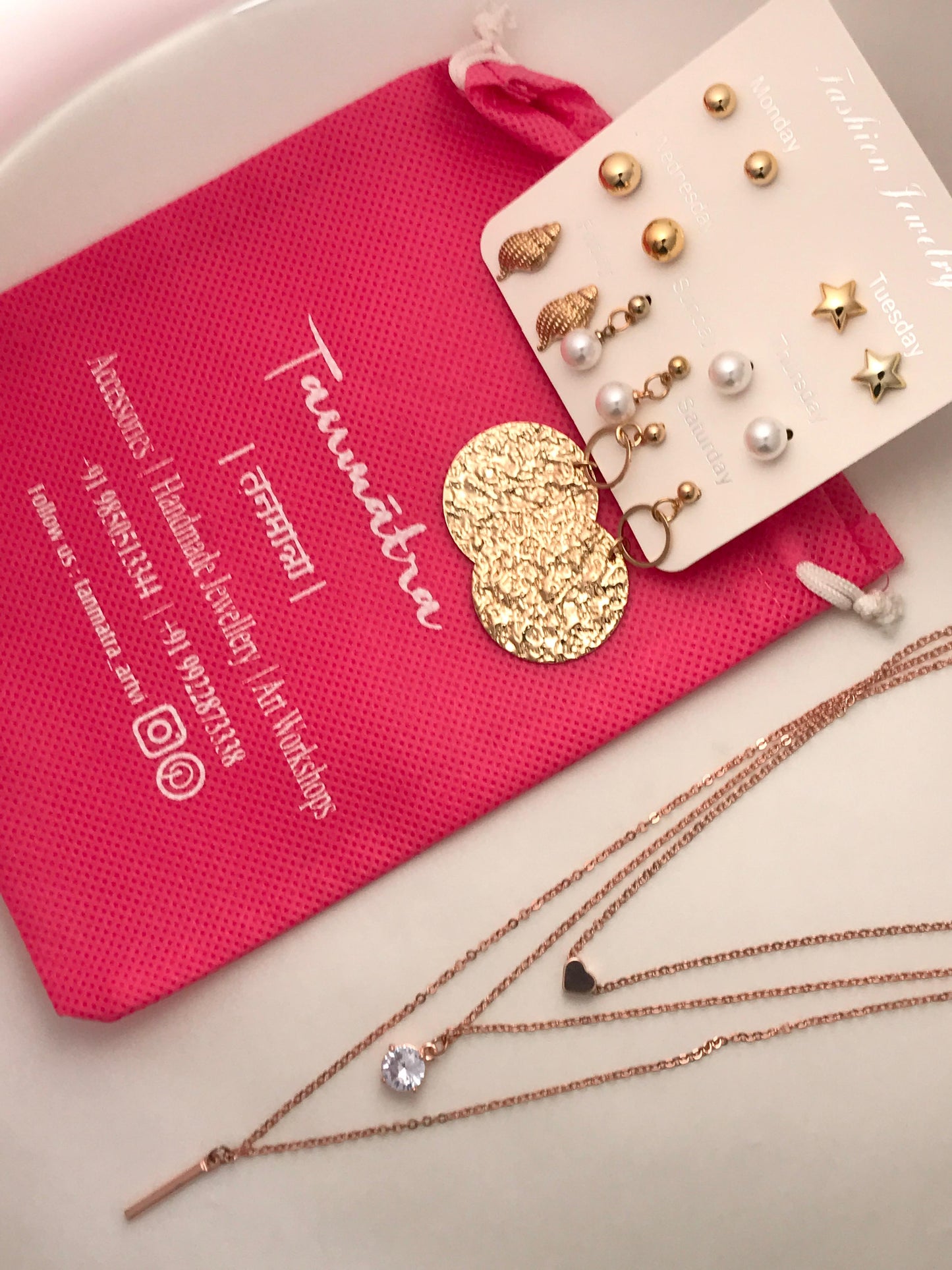 3 - Layered Necklace Combo - 4