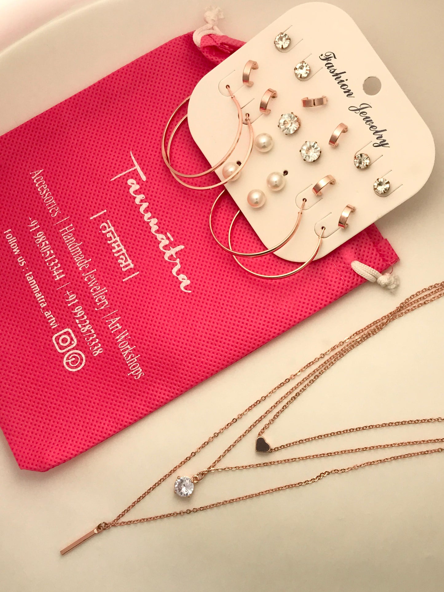 3 - Layered Necklace Combo - 6