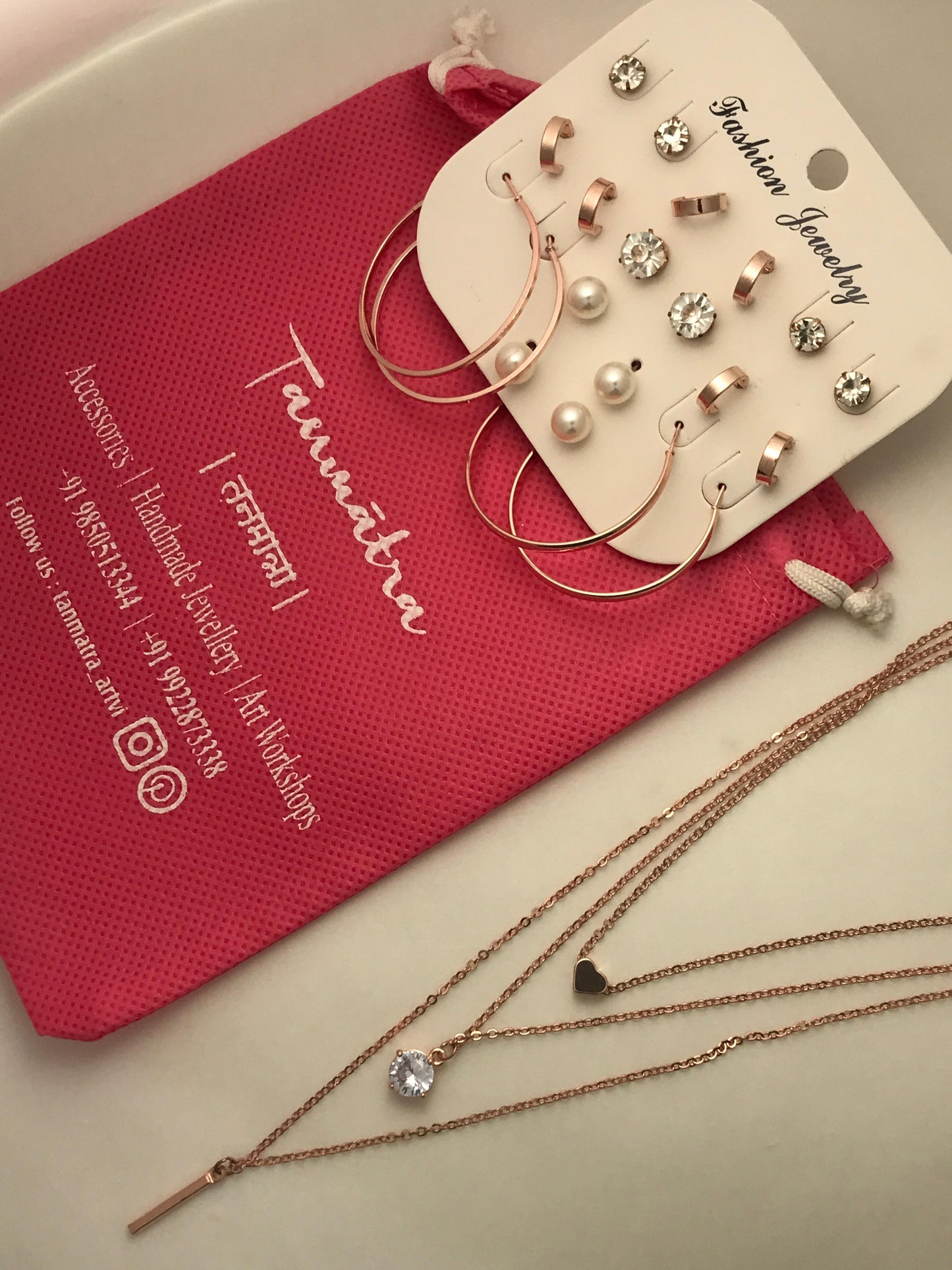 3 - Layered Necklace Combo - 6