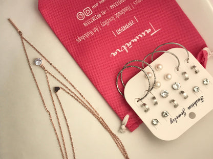 3 - Layered Necklace Combo - 7