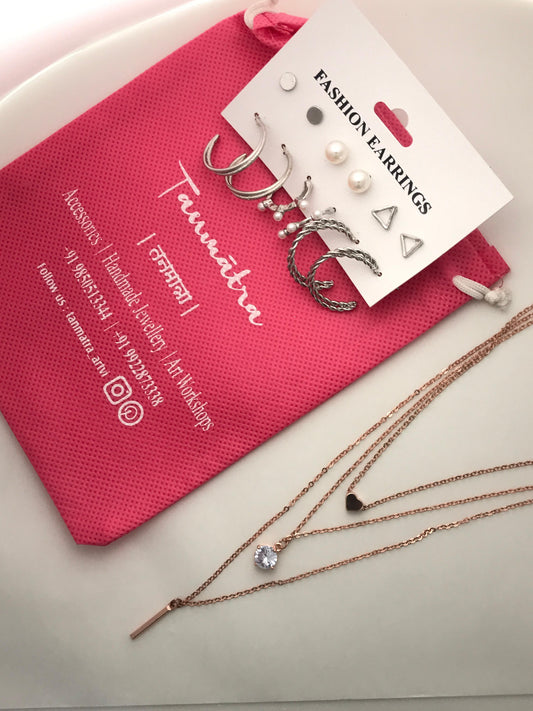 3 - Layered Necklace Combo - 9