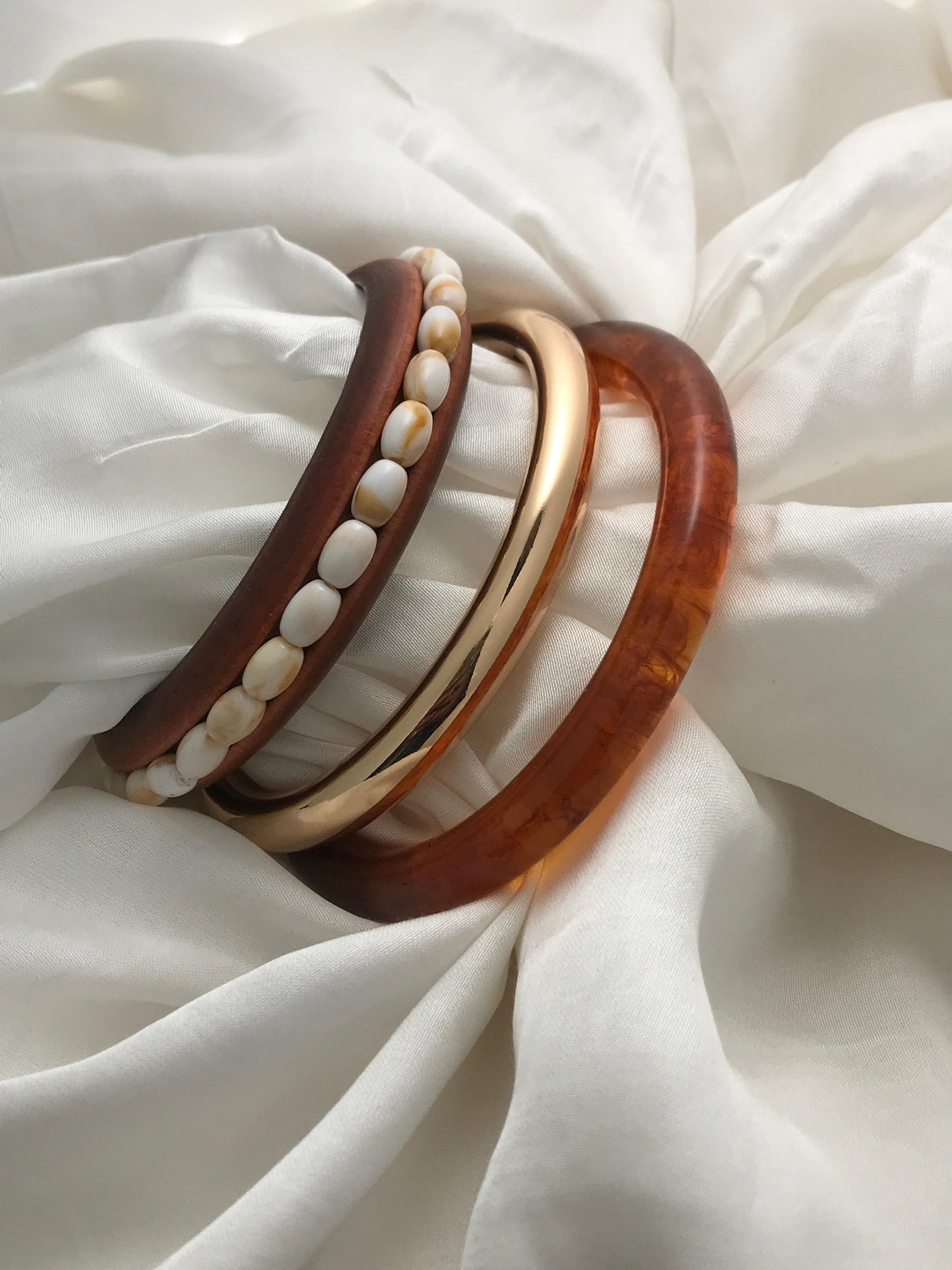 Natural Grace Bangle Stack