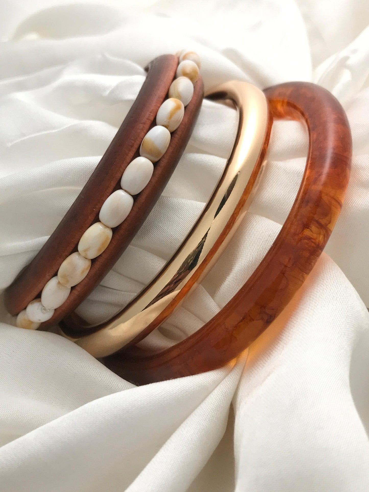 Natural Grace Bangle Stack