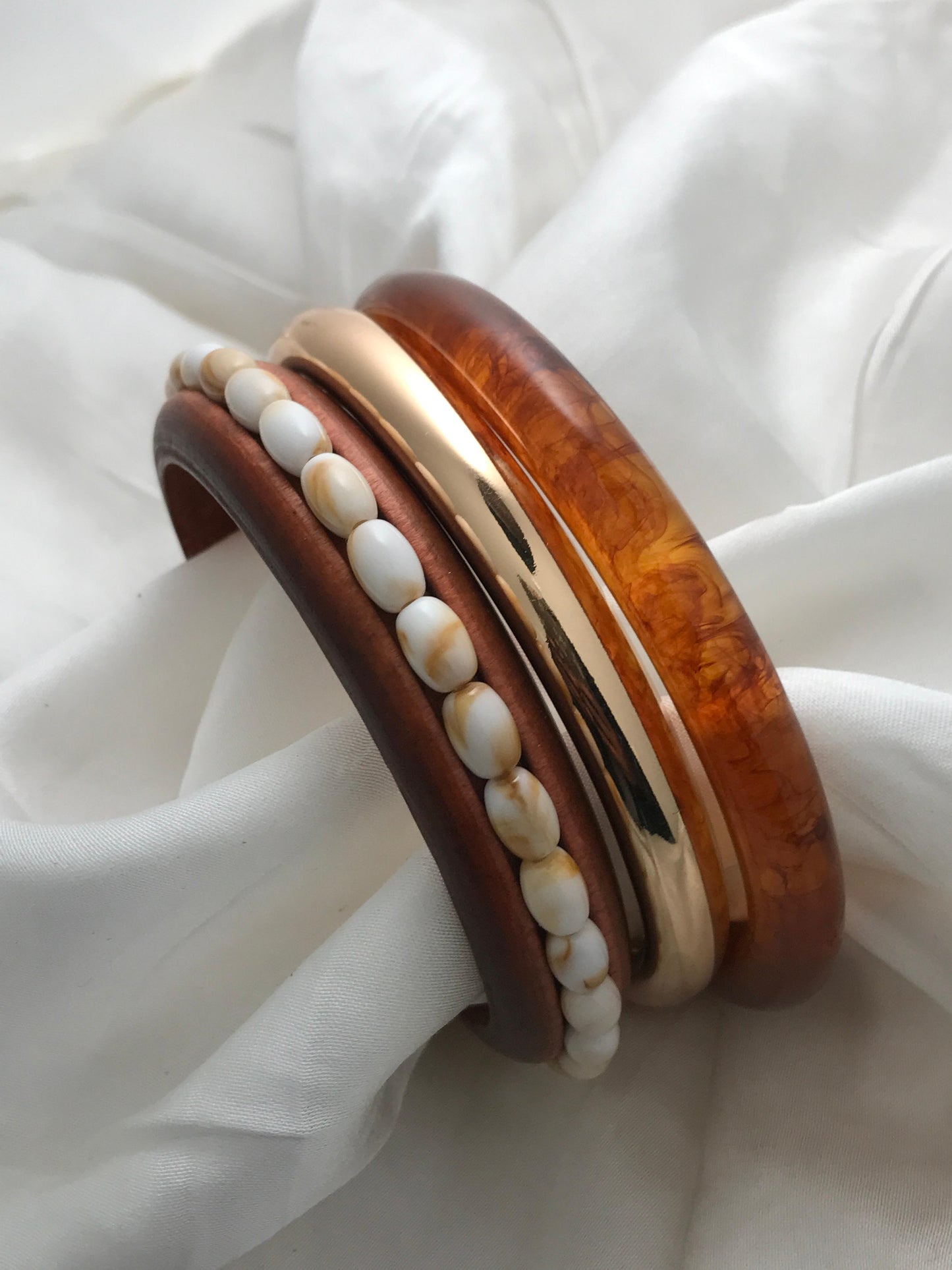 Natural Grace Bangle Stack