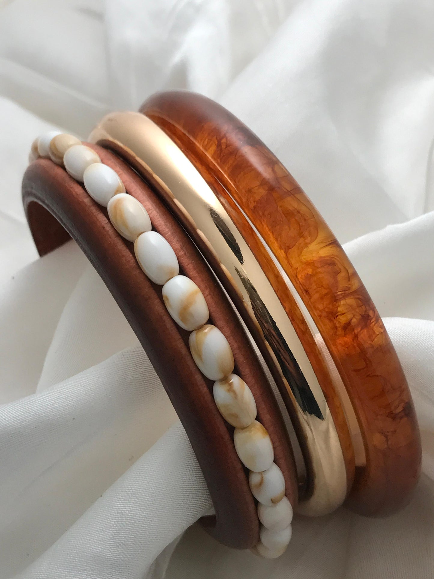 Natural Grace Bangle Stack