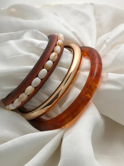 Natural Grace Bangle Stack