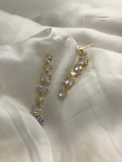 Diamond earrings