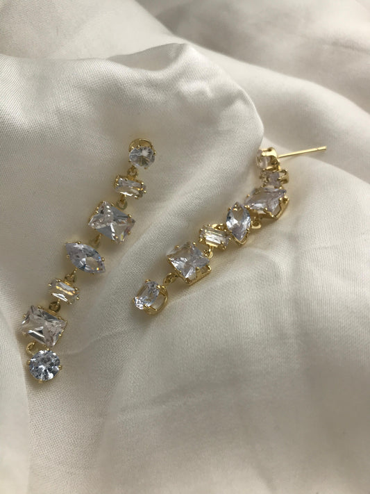 Diamond earrings